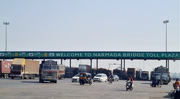 Narmada Bridge New Toll Plaza, Bharuch, Gujarat : Rates, Location and Directions